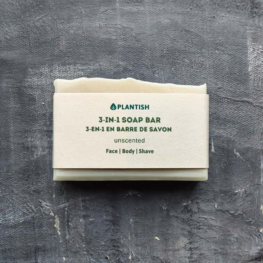 3-in-1 Soap Bar with Shea Butter