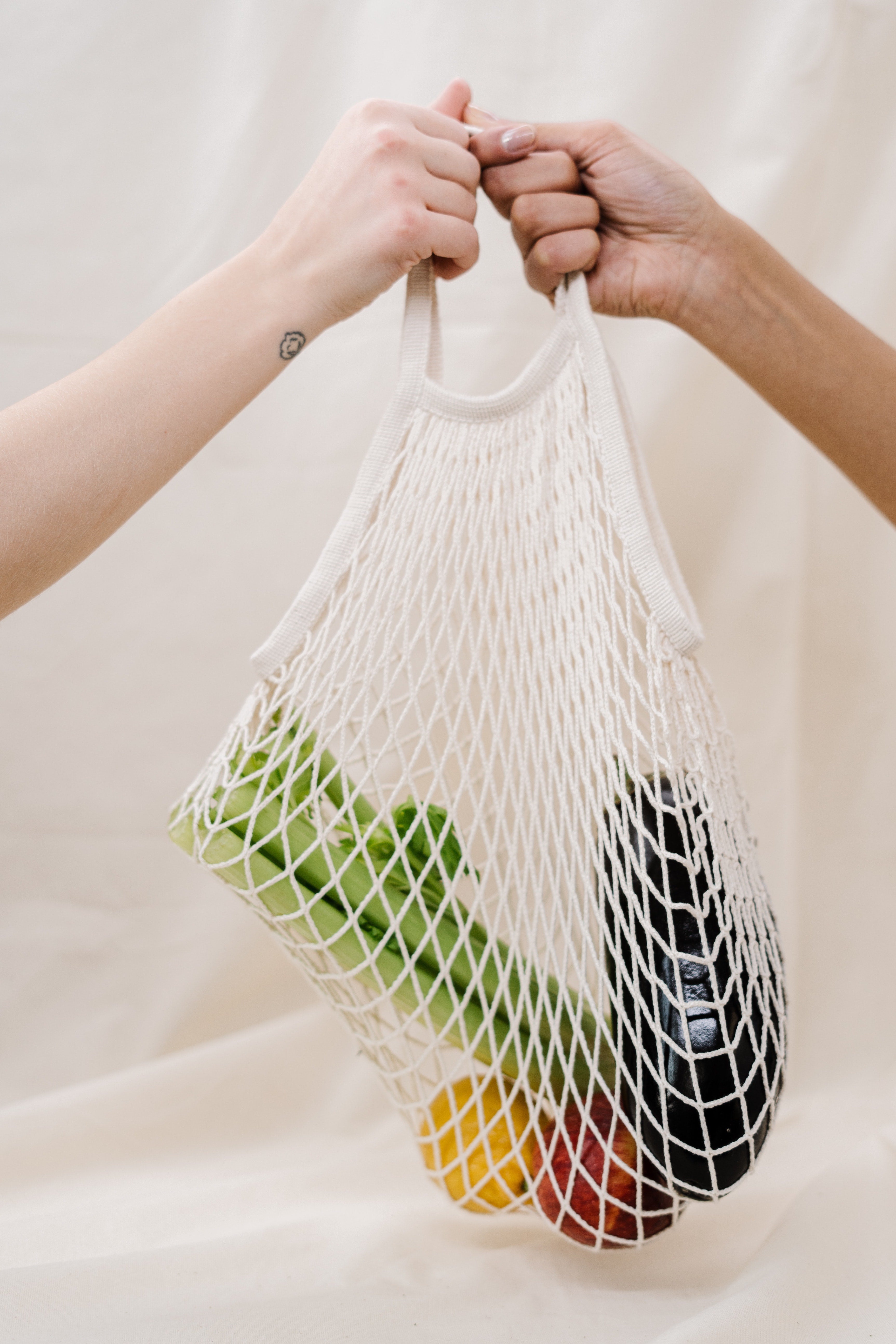 Organic Cotton Mesh Produce Bags