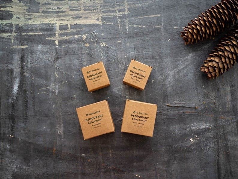 Zero Waste Deodorant Bar - Rose & Citrus